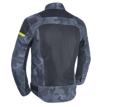 Jacke "Dakar Air 1.0 Dry2Dry" - OXFORD - camouflage schwarz/grau
